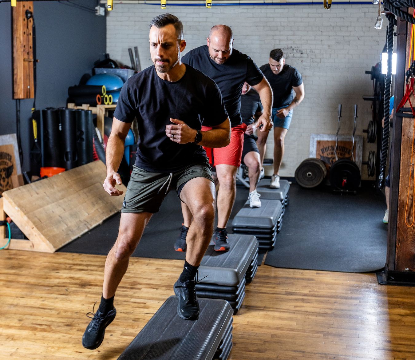 Box jump training