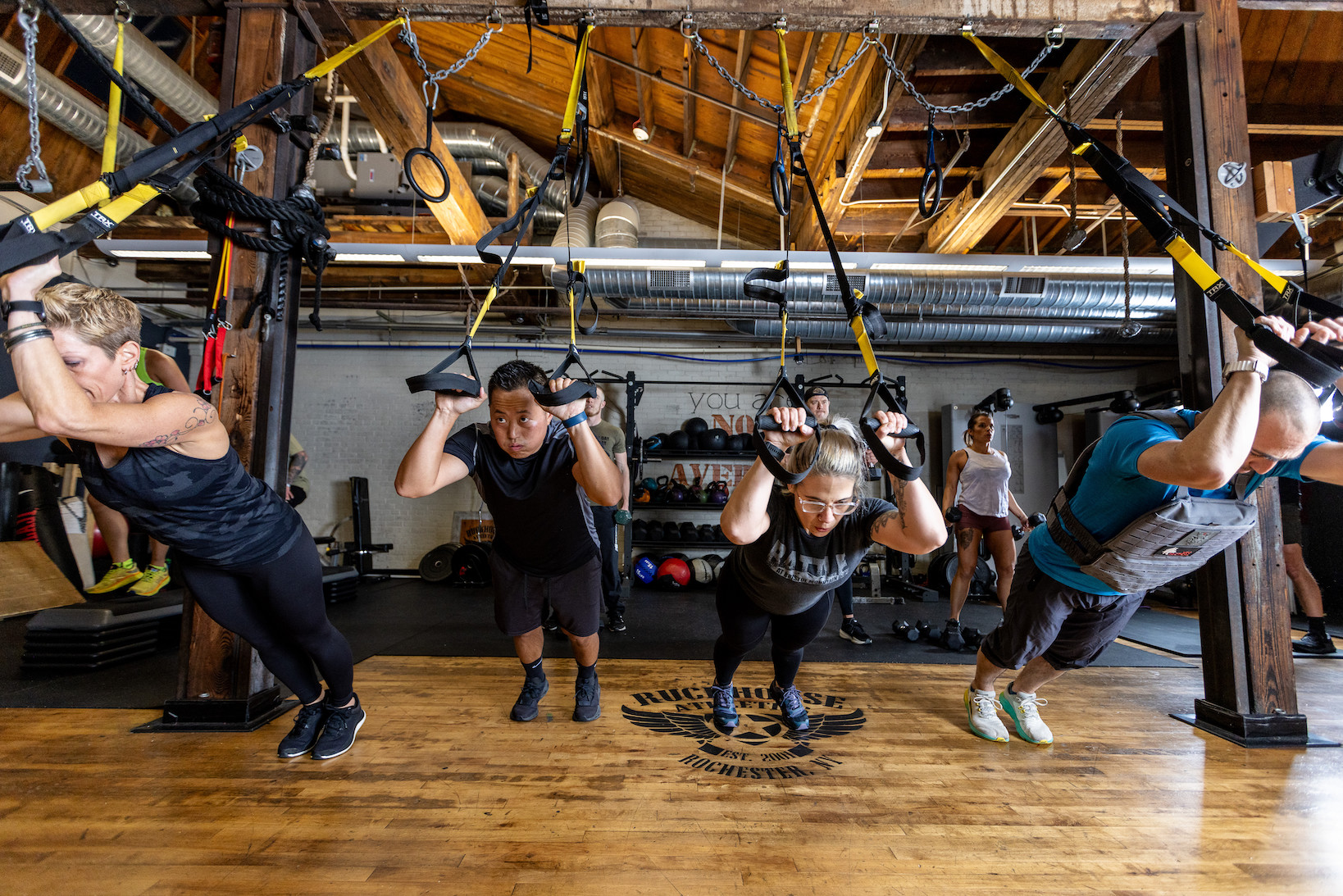 TRX class training